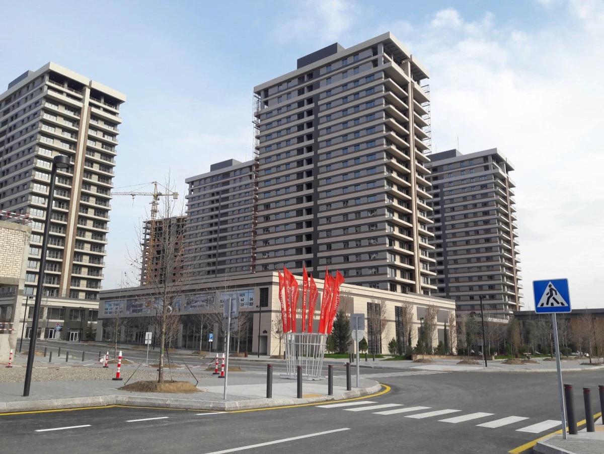 Sea tower-Baku white city.Ətraflı:Binanın keramika ilə üzlənməsi işləri.