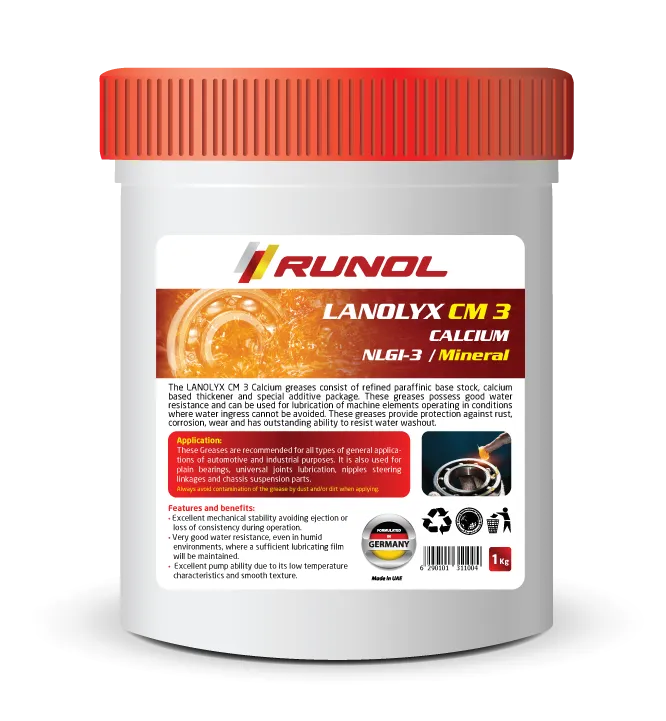Runol/LANOLYX CM 3/NLGI-3/Yağlar