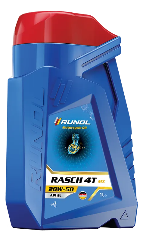 Runol/RASCH 4T MX/20W50/Motosiklet yağı
